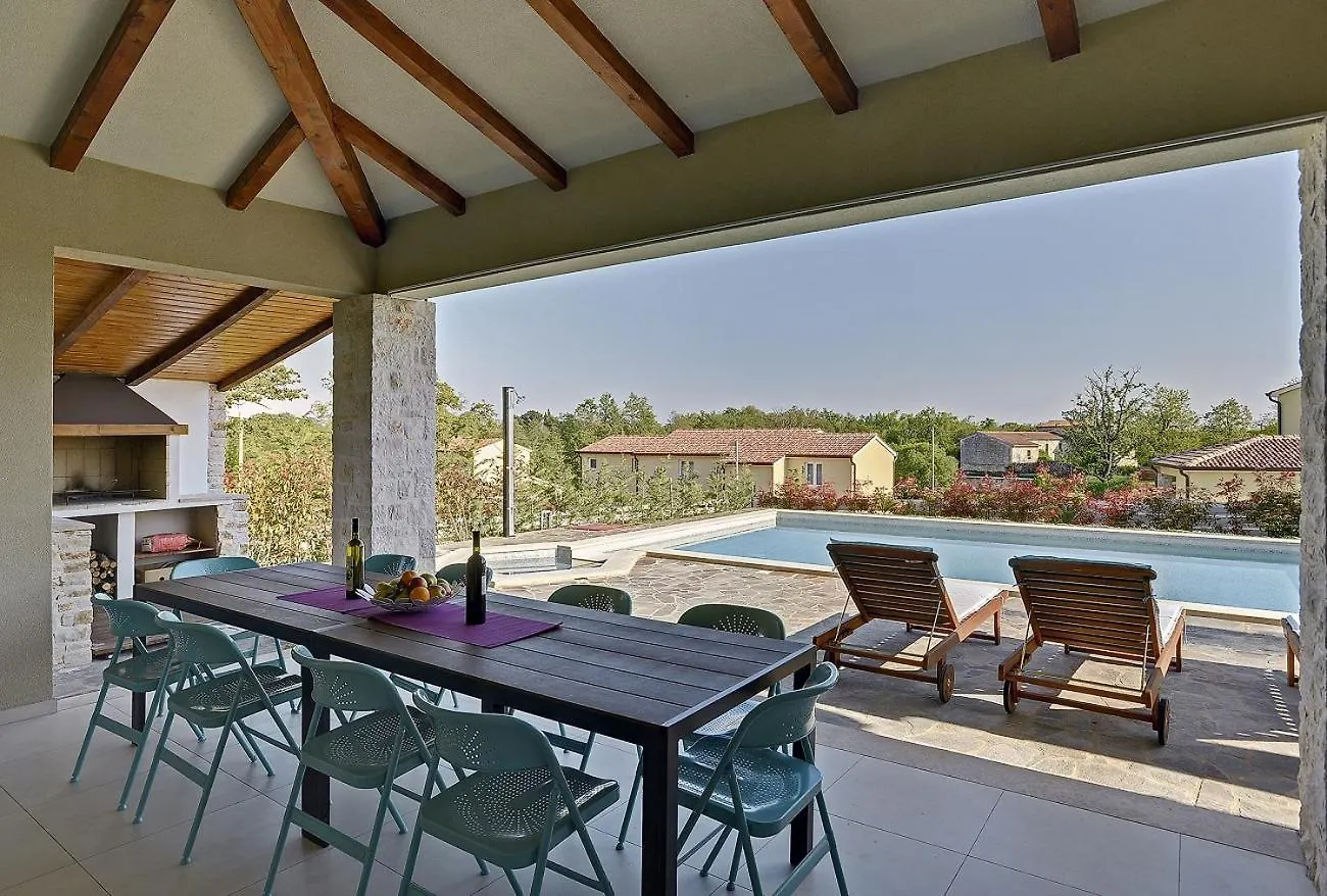 Sonnige Villa Mit Privatem Pool, Sauna, Whirlpool, Wlan, Klima Und Ein Kinderspielplatz Maruzini Croácia